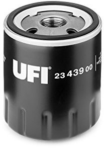 UFI Filters, Filtro Olio 23.439.00, Filtro Olio per Ricambio, Adatto a Auto, Applicabile su Diversi Modelli Citroen, Fiat, Ford, Lancia, Opel, Peugeot, Suzuki, Toyota e Vauxhall
