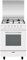 Glem A554VX Piano cottura Gas A Bianco cucina