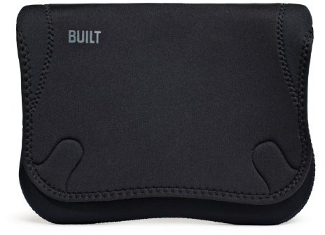 BUILT Neopren Envelope für Apple iPad 1, 2, 3, oder Netbooks bis 24 x 19 cm (9-10 Zoll), schwarz
