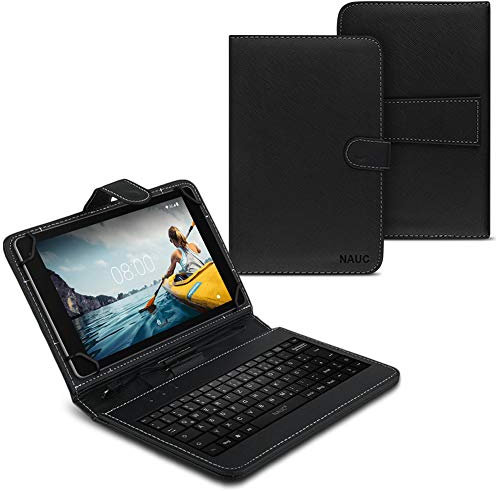 Tastatur für Medion Lifetab P10606 P10602 X10605 X10607 X10311 P9702 X10302 P10506 P10505 P10356 P10326 P10400 Schutzhülle Tasche Hülle Keyboard Case