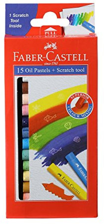 Faber Castell Ölpastellkreiden, 15 Stück