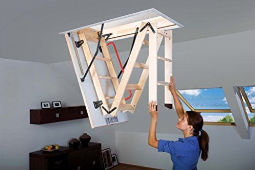 Fakro Wooden Folding Section Loft ladder 111cmx55cm (489995)