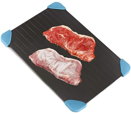 Andrew James Defrost Tray Thaw Board Plate | Up to 5 Times Faster Defrosting for Meat and Frozen Foods | No Electricity Required (Tray)