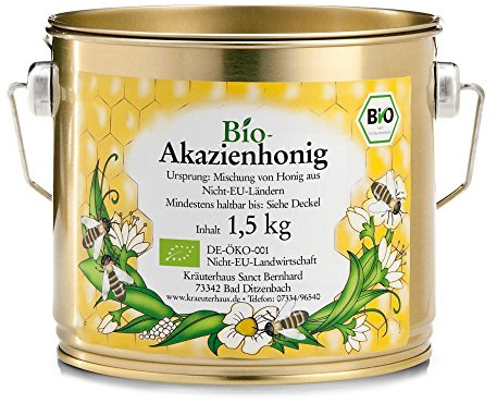 Sanct Bernhard Honig Bio-Akazienhonig 1,5 kg