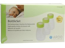 ARDO BottleSet Muttermilchflaschen 3 Stück