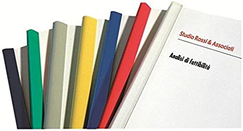 Fellowes Papier-Klemmschiene, Durchmesser 6 mm, 50 Stück 0.00 rot