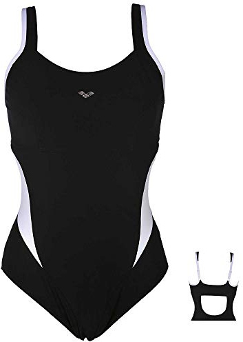 ARENA Maillot de Bain Une Pièce Makimurax pour Femmes Bonnet B, Amincissant, Bodylift, Technologie Power Mesh, Tissu Sensitive Fit Résistant au Chlore