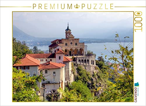 CALVENDO Puzzle Madonna del Sasso - Locarno | 1000 Teile Lege-Größe 64 x 48 cm Foto-Puzzle für glückliche Stunden