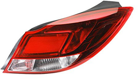 HELLA 9EL 176 380-051 Heckleuchte - Glühlampe für Rechtsverkehr - links