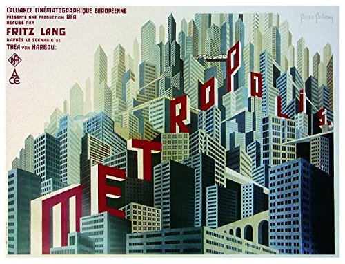 Close Up Metropolis Poster (69cm x 93cm) + 1 Traumstrand Poster Insel Bora Bora zusätzlich