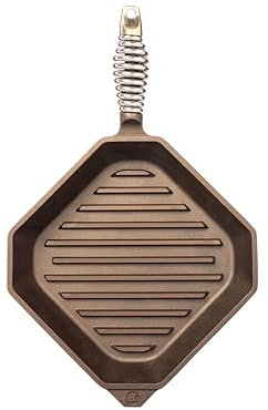 FINEX Gusseisen-Grillpfanne, vorbehandelt – 25,4 cm