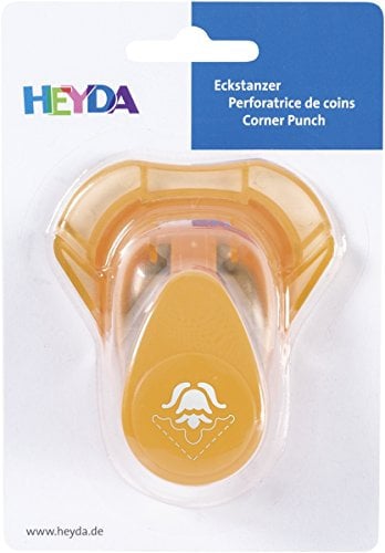 Heyda 203687573 Heyda 203687573 Eck-Motivstanzer Motivgröße: ca. 2,5 cm, Motiv: Tulpe
