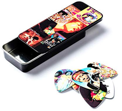 Dunlop Jimi Hendrix Frontline - heavy - 12 Plektren - in Tin Sammler Metallbox