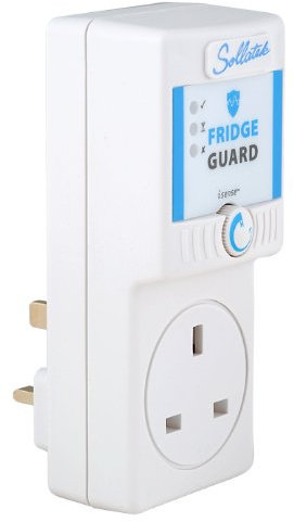 Sollatek FridgeGuard iSense (Low Voltage Protection and surge protection) 6A UK plug, Fridge & Freezer protection