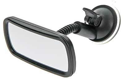 Carstyling-Shop Toter-Winkel-Innenspiegel 55x115mm - Schwanenhals 110mm - Saugerbefestigung - Conector