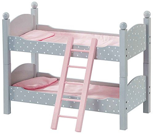 Etagenbett Puppenbett aus Holz Puppenzubehör Puppen-Möbel Olivias WorldTD-0095AG