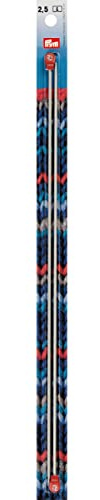 Jackenstricknadeln 2,50 mm grau 35 cm 1 Paar