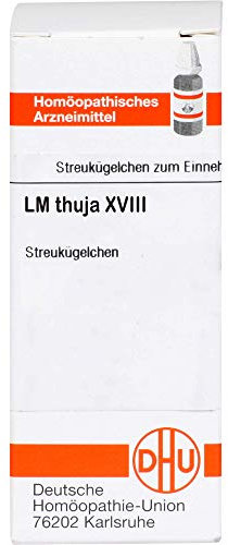 DHU Thuja LM XVIII Streukügelchen, 5 g Globuli