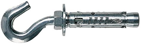 Fischer Metall Haken 8, 8 kg Tragfhigkeit, Wandmontage, Trockenbau, Putz
