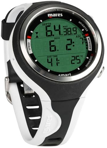 Mares Erwachsene Smart Tauchcomputer, Black/White, One Size