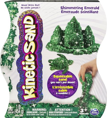 Kinetic Sand 1lb Green Shimmering Emerald