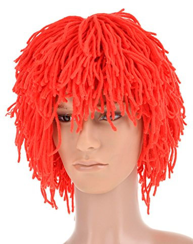 Orlob Faschingsperücke Clown Wolle (rot)