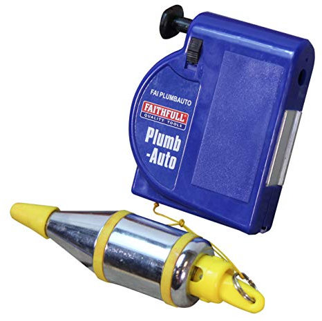 Faithfull PLUMBAUTO Plumb-Auto Automatic Plumbline 14Oz