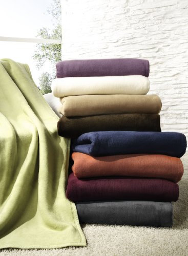 BIEDERLACK BORBO Heim- und Schlafdecke, Top Cotton uni (natur)