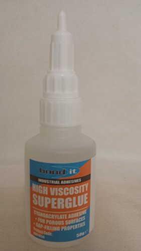 Bond-It HVC1650 Superglue Cyanoacrylate Adhesive, Clear