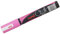 Uni 140053000 Marqueur de craie pour pointes de balles de 1,8 à 2,5 mm - Rose fluorescent
