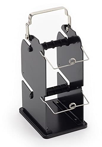 Hakko 611-2 Dual Solder Reel Stand, Black, Double