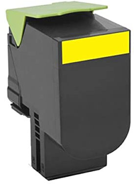 Lexmark 80C20Y0 Return Program Toner Cartridge, gelb 802y