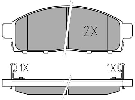 Meyle 025 245 2916/W Brake Pad Set, disc brake