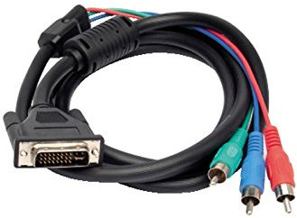 CAVO DVI / RGB COMPONENT PC DECODER 1,8 M MT METRI