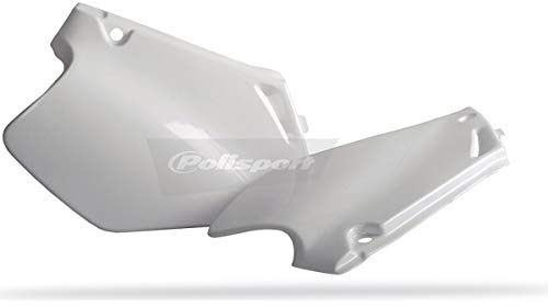 Polisport 8411000001 Kunststoff Seite Panel für Honda CR125R, Weiß, 7 Stück