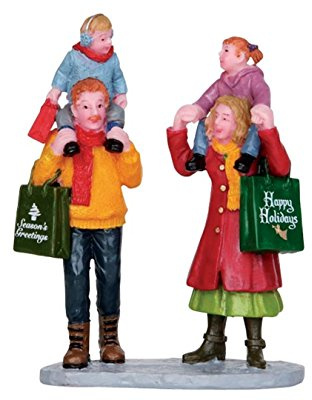 Lemax Christmas Village Family Christmas Shopping - 22022