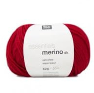 Rico Essentials Merino Double Knitting - Red 05