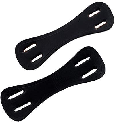 H&Y Hy Leder Sperrriemen Befestigung (Einheitsgröße) (Schwarz)