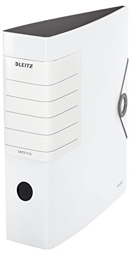 Leitz Qualitäts-Ordner 180° Solid A4 für ca. 500 Blatt (weiß, 10er Vorteilspack)