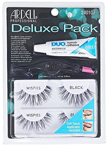 ARDELL Deluxe Pack Kit Wispies Black Faux-cils