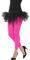 Smiffys Legging en dentelle années 80, rose fluo