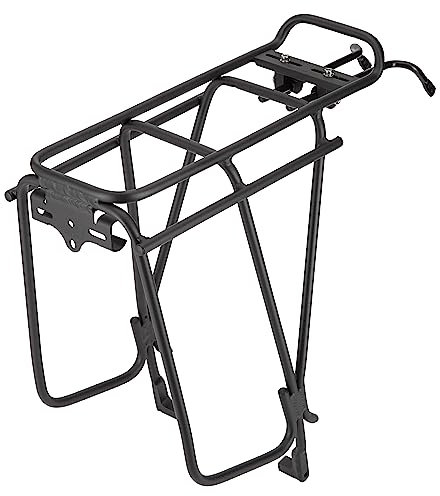 Tortec Unisex's Transalp Rear Disc Rack, Black, 26-700C