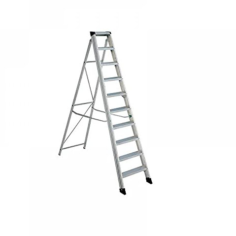 Zarges Trade Swingback Stepladder 12 Tread With Free Power Screwdriver