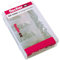 Fischer 503170 Kit Tasselli Casa da Muro per Fissaggi su Murature Piene e Forate, Grigio