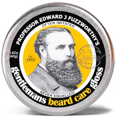 Beauty And The Bees All-Natural Moustache, Mustache Wax Beard Gloss 40 Ml/1.35 Fl. OZ by Beauty and the Bees