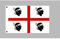 Everflag Flagge 90 x 150 : Sardinien