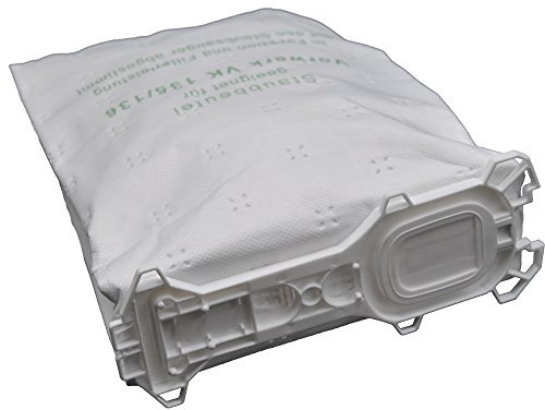 12 Sacs d'aspirateur micro-tissés approprié pour Vorwerk Kobold 135, 136 et SC-M.odelle 4-plis