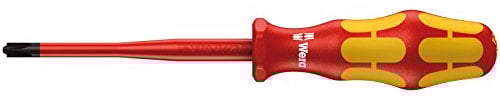 Wera 05020132001 1 x 80 mm 165 iSS PZ/S VDE Insulated Screwdriver for Slotted/Phillips-screws - Silver