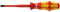 Wera 05020132001 1 x 80 mm 165 iSS PZ/S VDE Insulated Screwdriver for Slotted/Phillips-screws - Silver