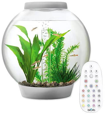 Baby BiOrb 15L Aquarium in Silver with MCR LED Lighting